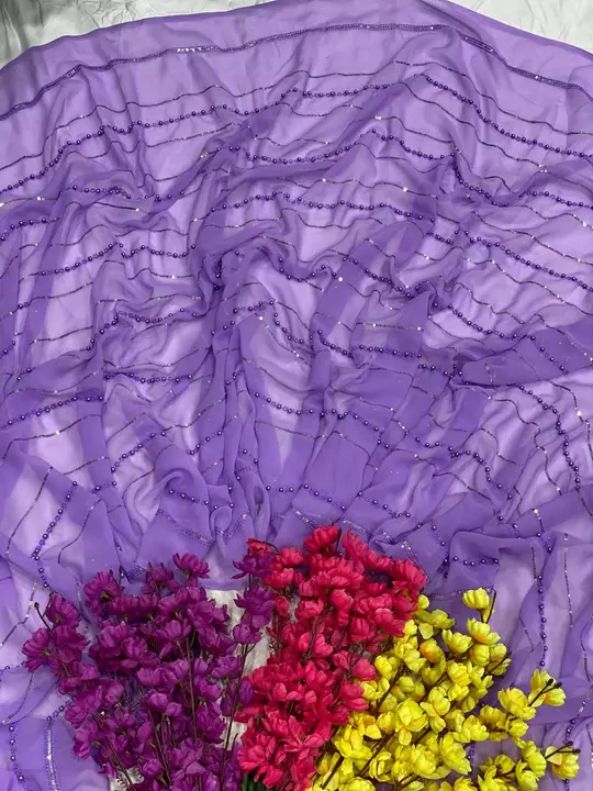 Purple 💜 moti saree uploaded by BOKADIYA TEXOFIN on 10/1/2022