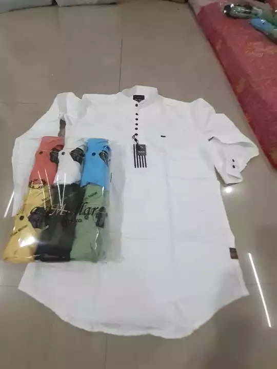 100%cotton kurta shirt  uploaded by Bhai bhai garments  on 10/1/2022