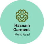 Business logo of Hasnain garment