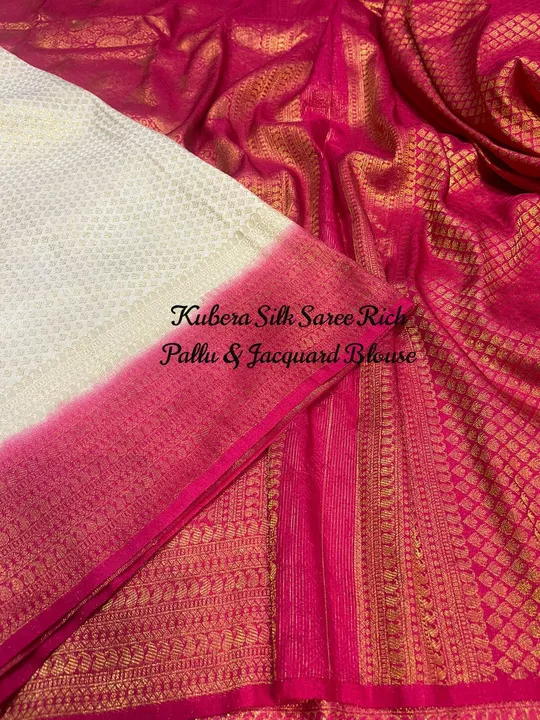 Kubera Pattu Soft Silk Rich Pallu With Brocade Blouse uploaded by SHREE SHYAM COLLECTION  on 10/1/2022
