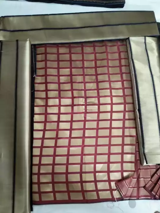 Post image Banarasi chanderi silk fabric.
Bulk orders only