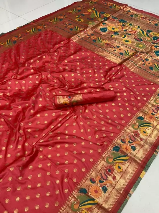 *🔥🔥New Launching 🔥🔥*

💥Catalogue :-zal Paithani 💥

Fabric : *Pure silk sarees*

 uploaded by Lookielooks on 10/2/2022