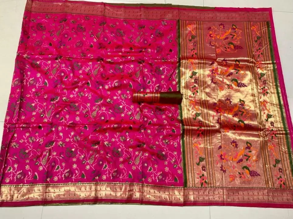 *🔥🔥New Launching 🔥🔥*

💥Catalogue :-zal Paithani 💥

Fabric : *Pure silk sarees*

 uploaded by Lookielooks on 10/2/2022