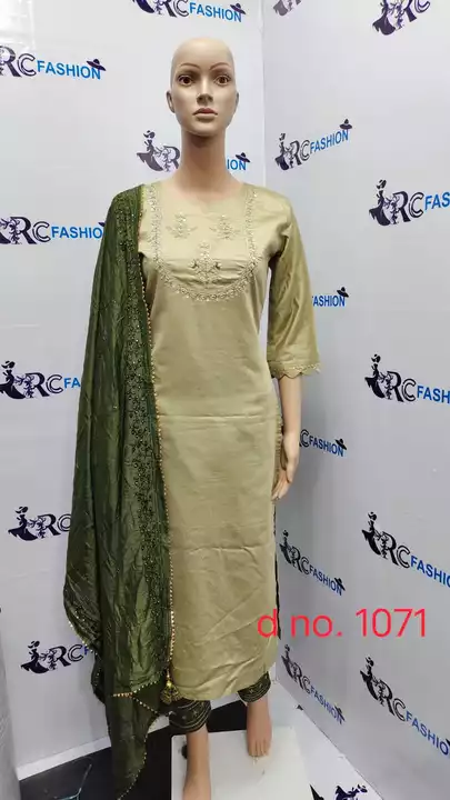Diwali special collection kurti with pant with dupatta  uploaded by S.NARESH KUMAR  on 10/2/2022