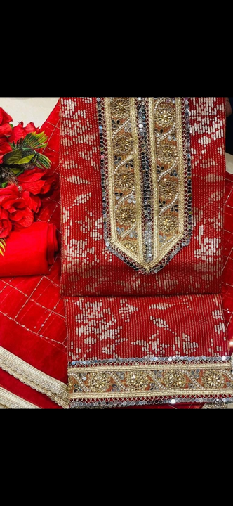 Post image I want 10 pieces of Suit  at a total order value of 2250. I am looking for Price 2,250 free shipping 
Pure viscose Georgette suit salwar pure dupoin
Silk Dupatta Organza . Please send me price if you have this available.