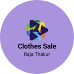 Business logo of Clothes sale
