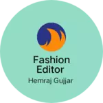 Business logo of Fashion editor