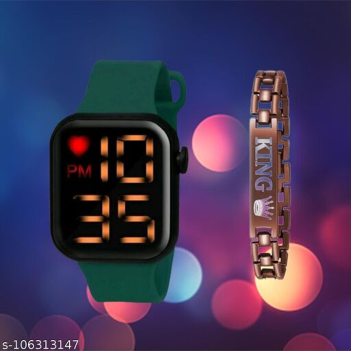 DIGITAL HEART SMART WATCH AND KING uploaded by Wholesale shop on 10/2/2022