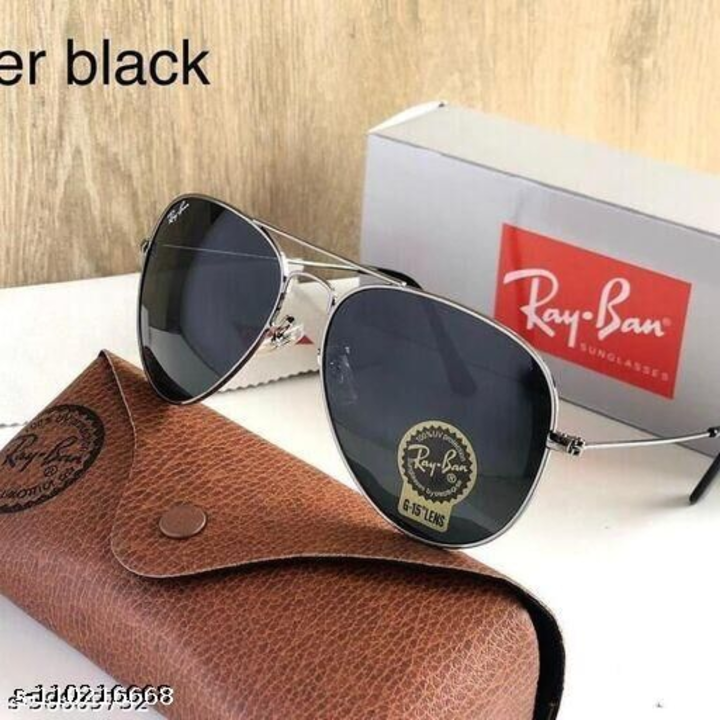 RB Ray Ban Aviator Casual Latest Men RayBan Sunglasses uploaded by Wholesale shop on 10/2/2022
