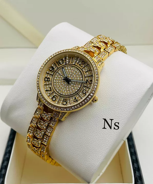 All Ladies watch first copy original model gold polish 1 year Warranty High Quality Best Price uploaded by U.s.collection on 10/2/2022