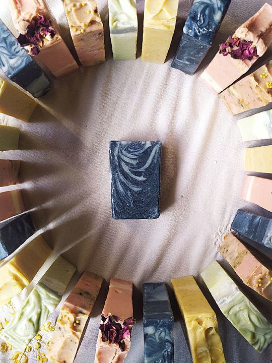 CHARCOAL MINT - cold process soap uploaded by business on 1/2/2021