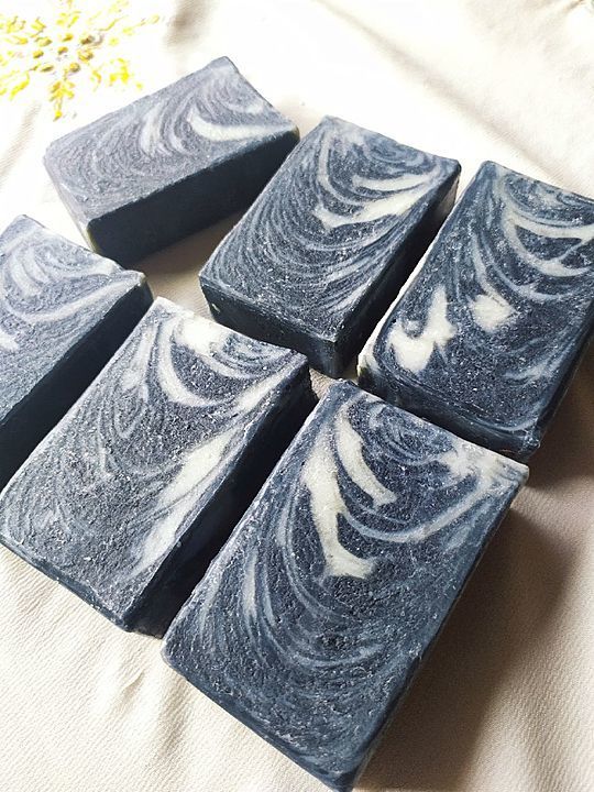 CHARCOAL MINT - cold process soap uploaded by Mushk - Nature in Bars & Bottles on 1/2/2021