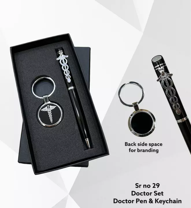 Pen & Keychain Gift Set with Box uploaded by BusinessJi.com on 10/3/2022