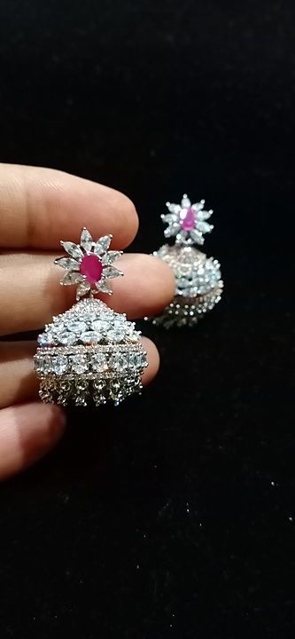 Post image Cz earrings. Zumkha. Tops.  Bali. Necklaces. Bresslate 
For order n inquiry pls contact 9820271278
Reseller most welcome