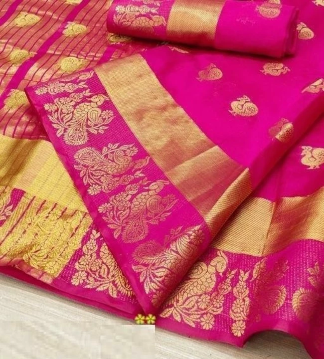 Product image of Cotton Silk Sarees*, price: Rs. 479, ID: cotton-silk-sarees-0c6b36c3