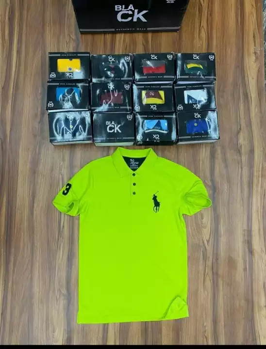 Product image of Mens polo 3 button metty t.shirt, price: Rs. 140, ID: mens-polo-3-button-metty-t-shirt-b62e7adc
