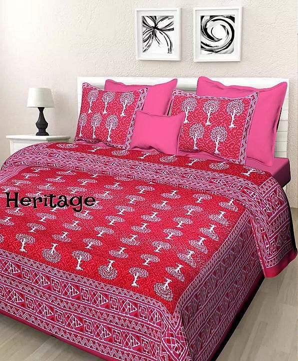 King Size Cotton Bedsheets uploaded by business on 1/2/2021