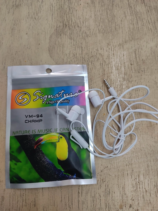 Signature earphone  uploaded by business on 10/3/2022