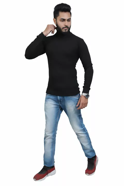 Product image of High neck t shirt heavy quality , price: Rs. 240, ID: high-neck-t-shirt-heavy-quality-453178ca