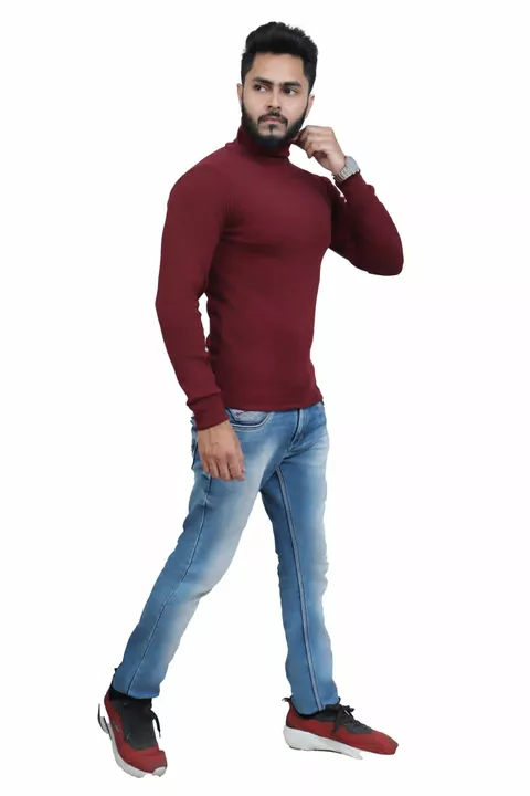 Product image of High neck t shirt heavy quality , price: Rs. 240, ID: high-neck-t-shirt-heavy-quality-a38e0dd7