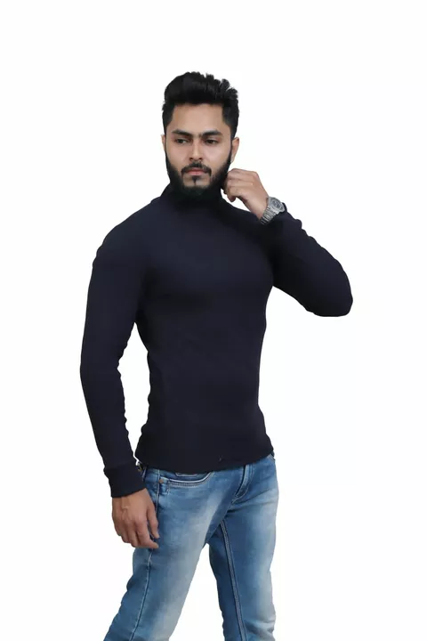 Product image of High neck t shirt heavy quality , price: Rs. 240, ID: high-neck-t-shirt-heavy-quality-f416cfd5