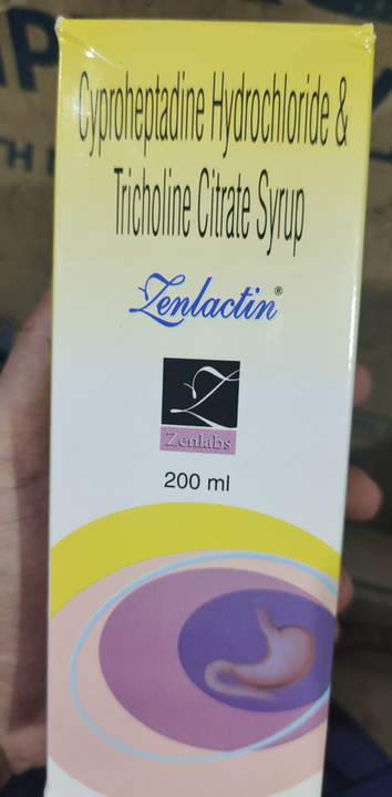 Zenlactin Syrup 200ml (Wholesale) uploaded by Shree Kapaleshwar Pharmaceutical Distributors  on 10/3/2022