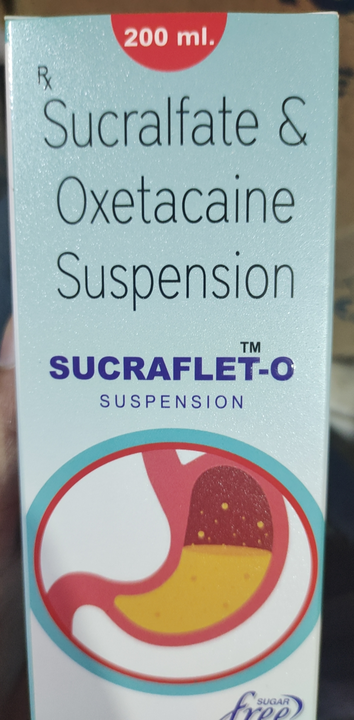 Sucraflet-O Suspension 200ml (Wholesale) uploaded by Shree Kapaleshwar Pharmaceutical Distributors  on 10/3/2022