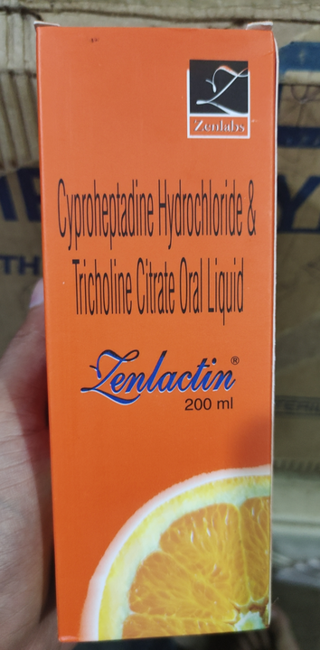 Zenlactin Syrup 200ml (Wholesale)  uploaded by Shree Kapaleshwar Pharmaceutical Distributors  on 10/3/2022