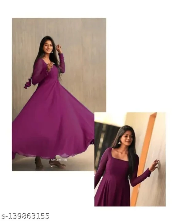 Product image of Siya partywear long Gown, price: Rs. 299, ID: siya-partywear-long-gown-816bd4ea