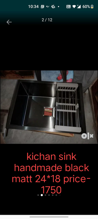 Kichan sink handmade mirror  uploaded by Shreeram treders on 10/3/2022