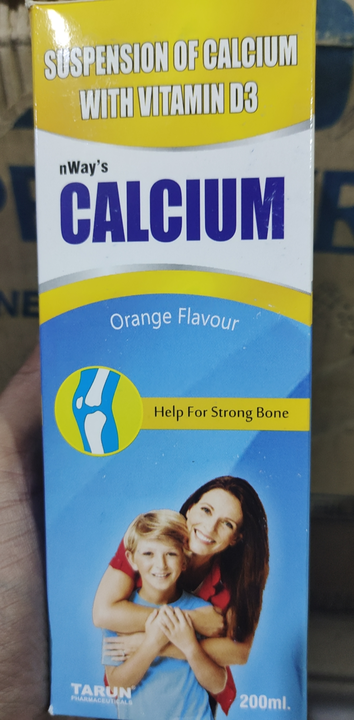 nWay's Calcium Suspension 200ml (Orange Flavour) Wholesale  uploaded by Shree Kapaleshwar Pharmaceutical Distributors  on 10/3/2022
