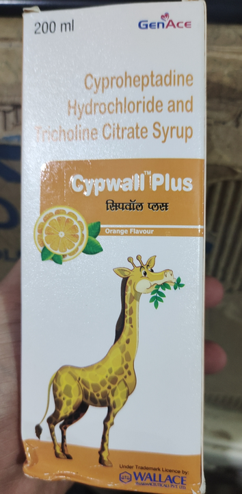 Cypwall Plus Syrup 200ml (Wholesale) uploaded by Shree Kapaleshwar Pharmaceutical Distributors  on 10/3/2022