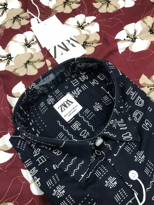 Product image of Zara Half Sleeves Shirt, ID: zara-half-sleeves-shirt-77a1b318