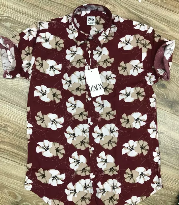 Product image of Zara Half Sleeves Shirt, ID: zara-half-sleeves-shirt-586ed3c1