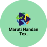Business logo of MARUTI NANDAN TEX.