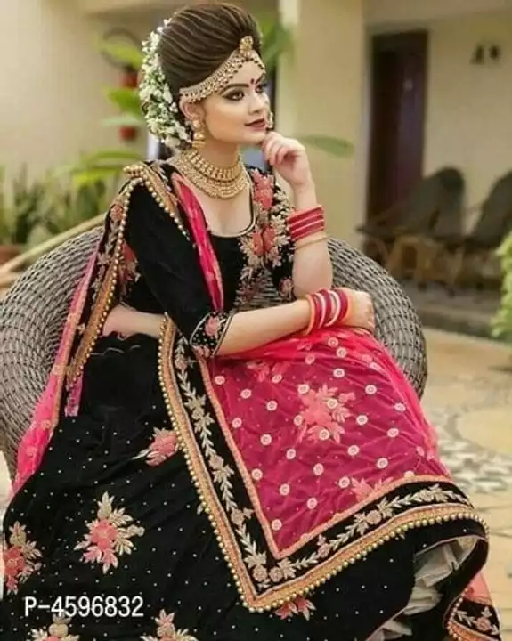 Post image I want 10 pieces of Net Lehengas at a total order value of 1000. I am looking for Fabric velvet with net price 800 only . Please send me price if you have this available.