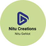 Business logo of Nitu creations