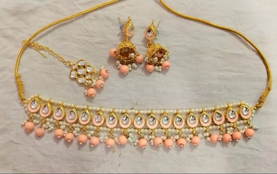 Kundan Pearl Necklace Sets  uploaded by Jewels Kafe on 10/3/2022