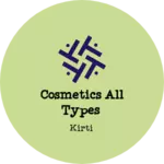 Business logo of Cosmetics all types