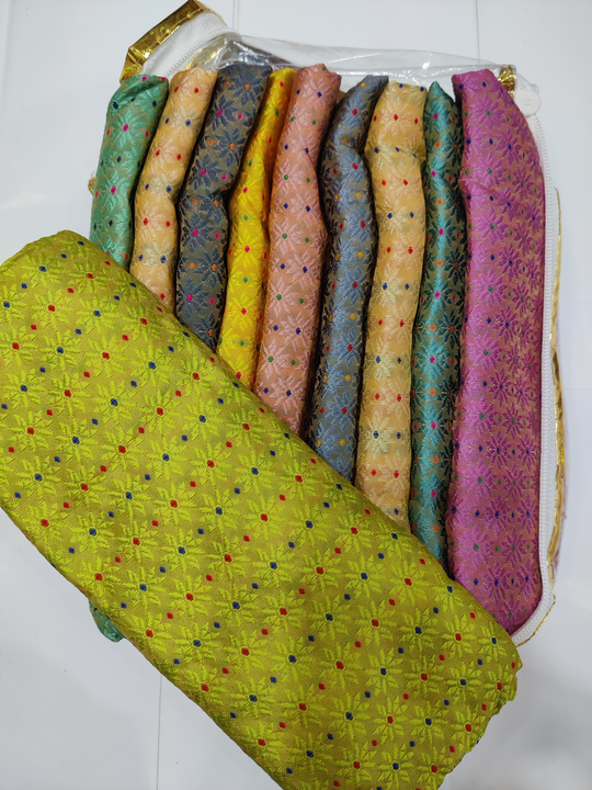 Multi cotton fancy blouse 5 different design available  uploaded by Mysore cloth depot  on 10/3/2022