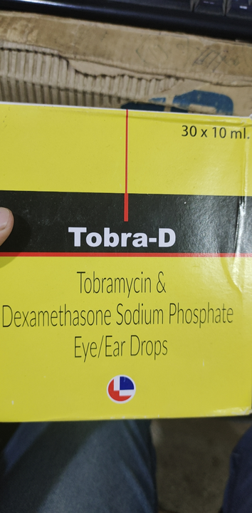 Tobra-D 10ml Eye/Ear Drops (Wholesale) uploaded by Shree Kapaleshwar Pharmaceutical Distributors  on 10/3/2022