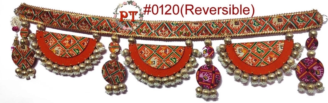 Diwali Decoration Patola Toran Reversible uploaded by Pridetrend on 10/3/2022