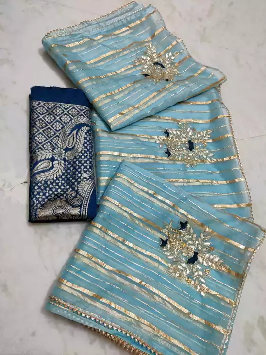 Post image 🥰🥰Original product🥰🥰 special Sel Sel sel😍😍🙉🙊🙈 sale sale😍🙈🙊🙉
👉👉pure orgenza fabric with beautiful mx zari line  💃🏻💃🏻💃🏻💃full heavy jari blouse 💖💖 hand work but and vija colour new 💃🏻💃🏻💖

🥰redy to DISPATCH 🥰

🅿️🅿️🅿️👉👉799+$


NOTE 👉book now fast pehle aawo pehle pawo offer🥰🥰
