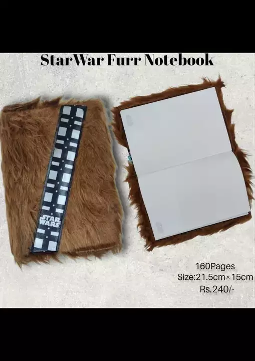 Star wars fur notebook  uploaded by Sha kantilal jayantilal on 10/3/2022