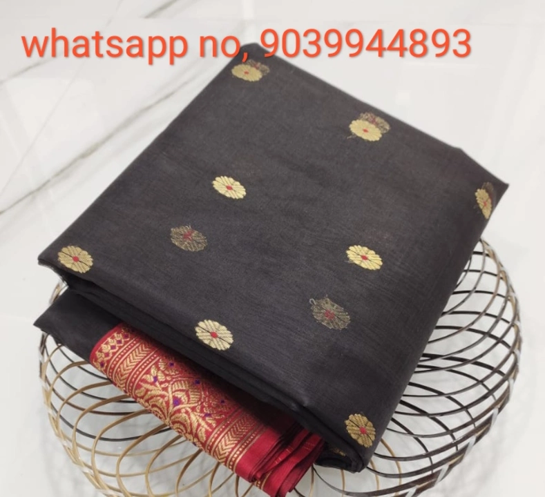 Chanderi handloom saree uploaded by Aahil  chanderi handloom saree on 10/3/2022