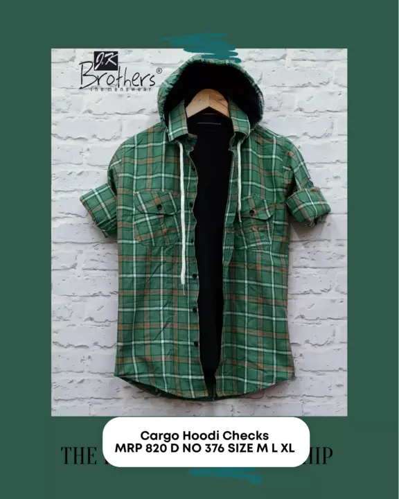 Men's Cotton Checks Shrit  uploaded by Jk Brothers Shirt Manufacturer  on 10/3/2022