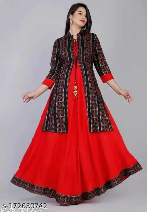 Product image of Gowns anarkali , price: Rs. 625, ID: gowns-anarkali-2818f601
