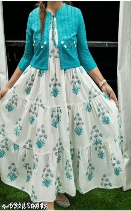 Gowns anarkali  uploaded by Krishna Fashion  on 10/3/2022