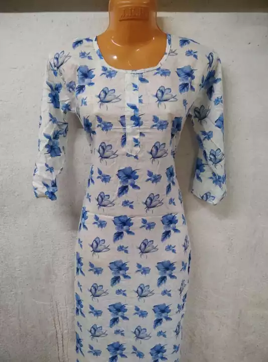 Print kurti uploaded by business on 10/3/2022