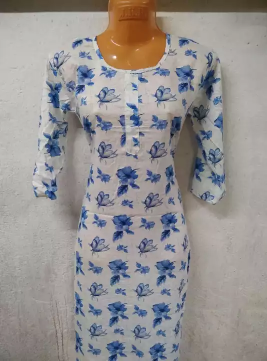 Print kurti uploaded by A.R garments on 10/3/2022